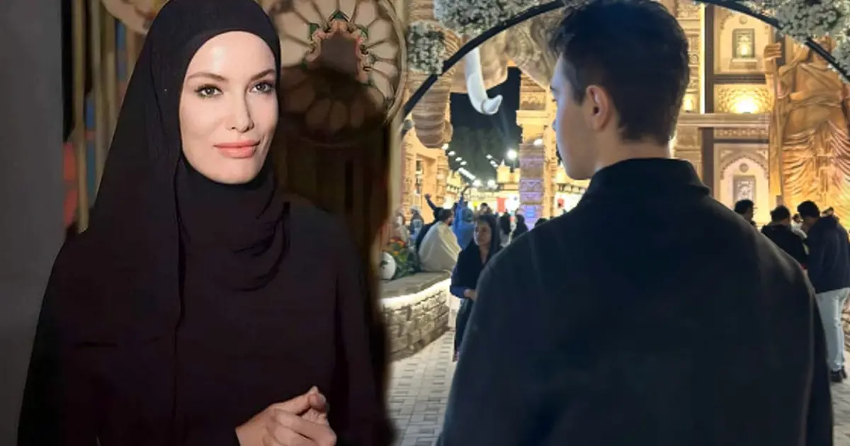 Gamze Özçelik'in oğlu Murathan 16 yaşında. "Seni tarifsiz seviyorum"