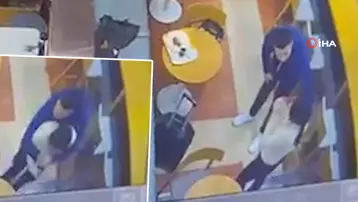İstanbul Havalimanı'nda garsondan hayat kurtaran müdahale