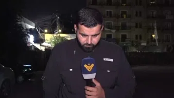 Lübnanlı muhabir canlı yayında İsrail hava saldırısının hedefi oldu