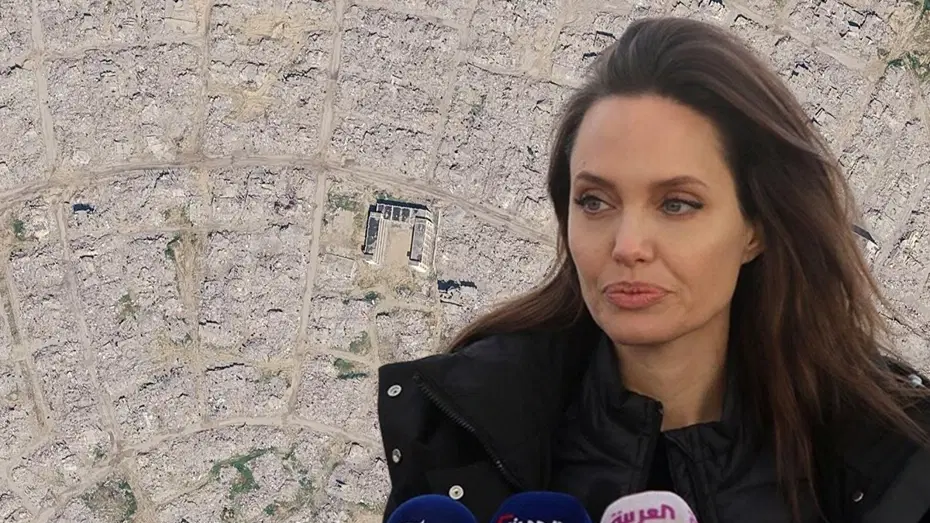 Angelina Jolie Gazze'deki yıkıma dikkat çekti