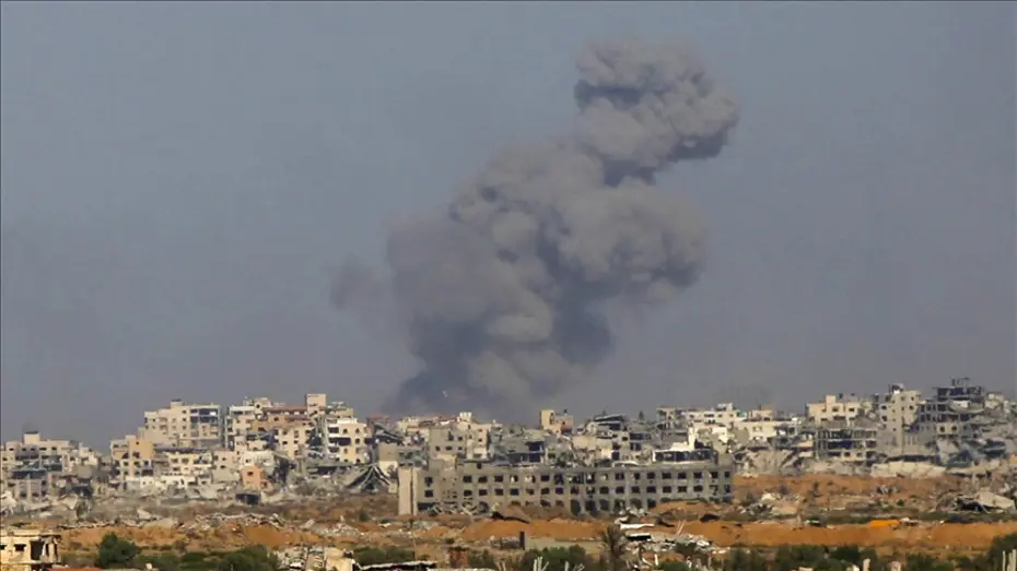 Gazze'de bir emniyet mensubu