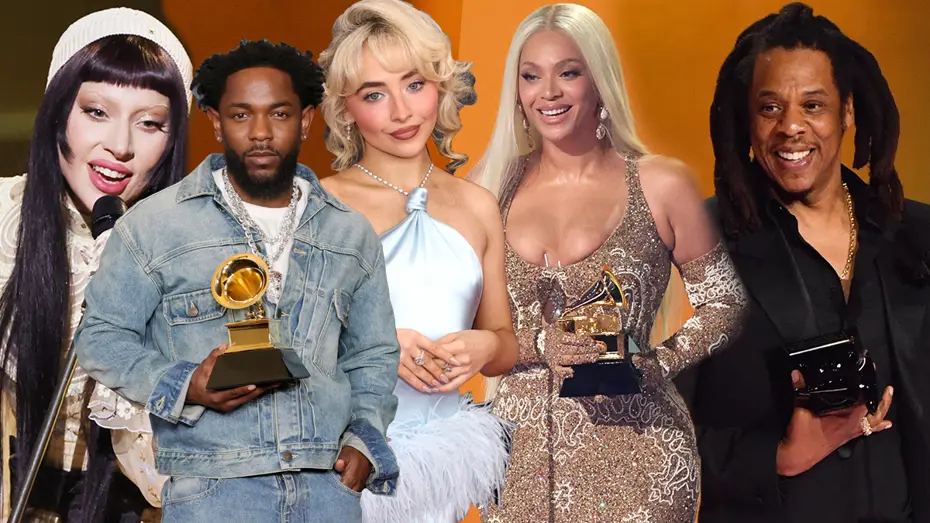 Beyonce Grammy ödüllerinde zirvede