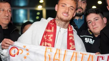 Galatasaray'ın yeni transferi İstanbul'da