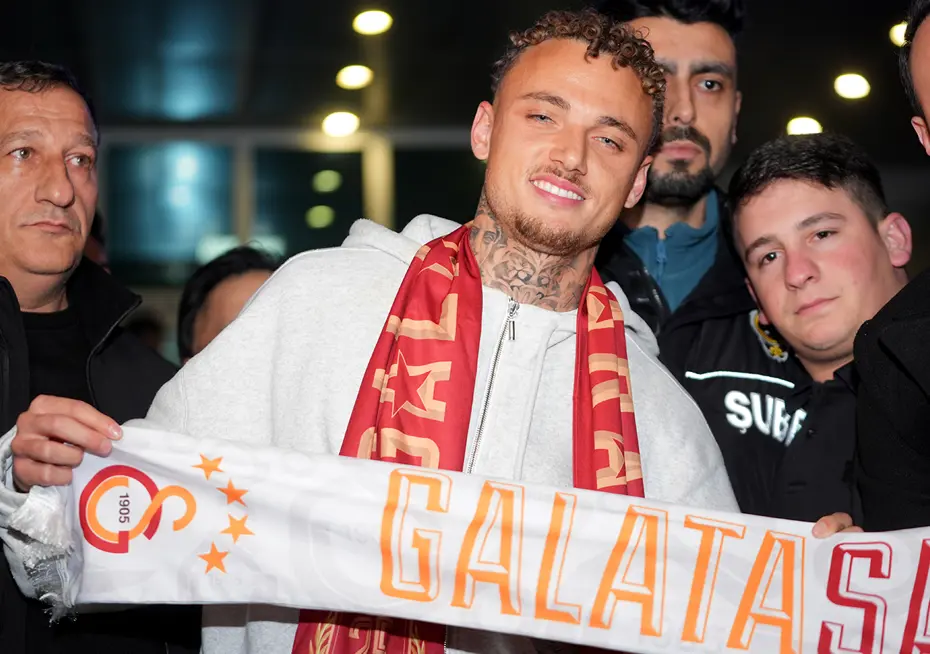 Galatasaray’ın yeni transferi İstanbul’da