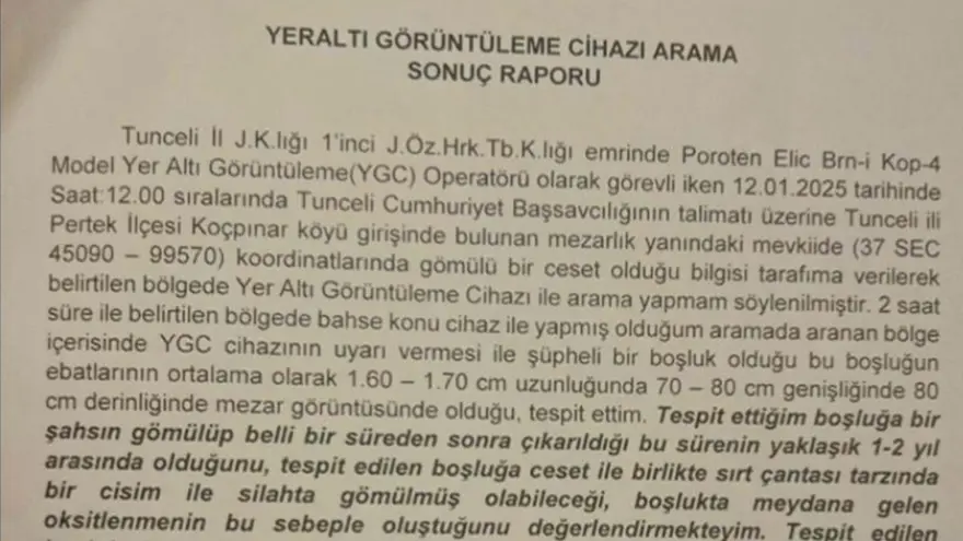 MEZARLIK YANINDAKİ ALANDA KAZI YAPILMIŞ 1