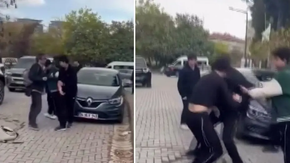 Liselilerin bıçaklı kavgasında kan aktı
