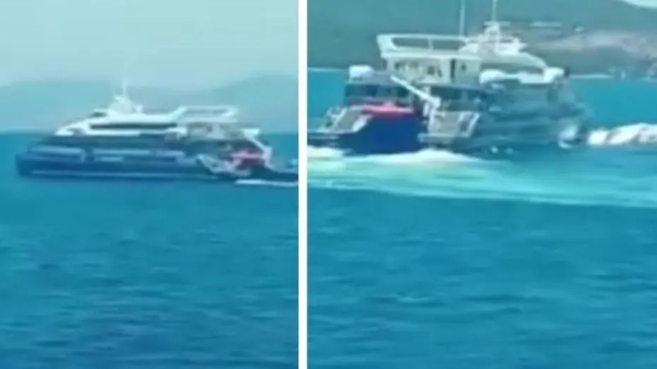 Hırvatistan'da yolcu gemisi ile yelkenli tekne çarpıştı: Üç ölü, bir kayıp