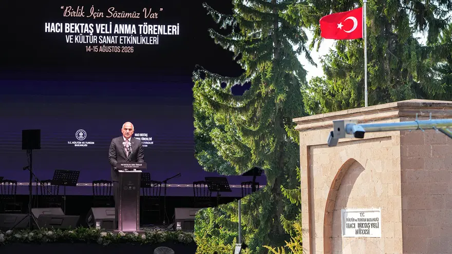 Bakan Ersoy'dan Hacı Bektaş Veli'nin ocağında birlik mesajı 