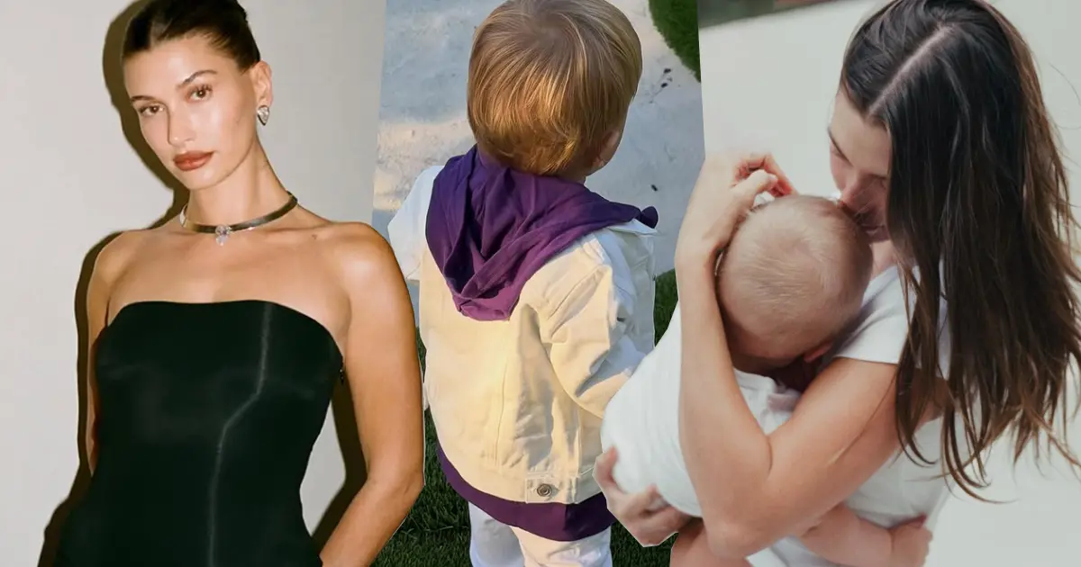 Hailey Bieber oğlunu anlattı. "Jack Blues konuşmaya başladı"