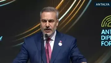 Dışişleri Bakanı Fidan, Antalya Diplomasi Forumu'nda konuşuyor
