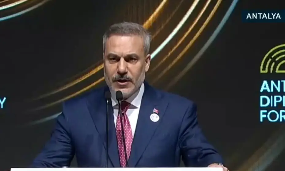 Dışişleri Bakanı Fidan, Antalya Diplomasi Forumu'nda konuşuyor