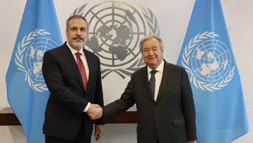 Bakan Fidan, Antonio Guterres ile telefonda görüştü