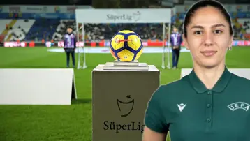 22 yıl sonra bir ilk: Süper Lig maçına kadın hakem