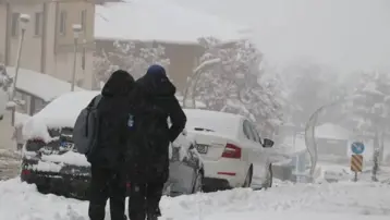 Türkiye'nin en soğuk yeri dondurdu, eksi 32,7’yi gördü. Her yer buz kesti