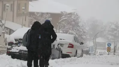 Türkiye'nin en soğuk yeri dondurdu, eksi 32,7’yi gördü. Her yer buz kesti