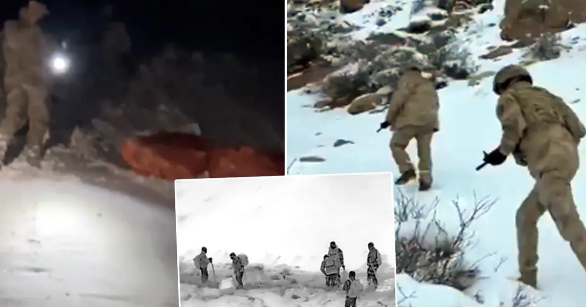 Hakkari kırsalında operasyon. 860 kilogram uyuşturucu ele geçirildi