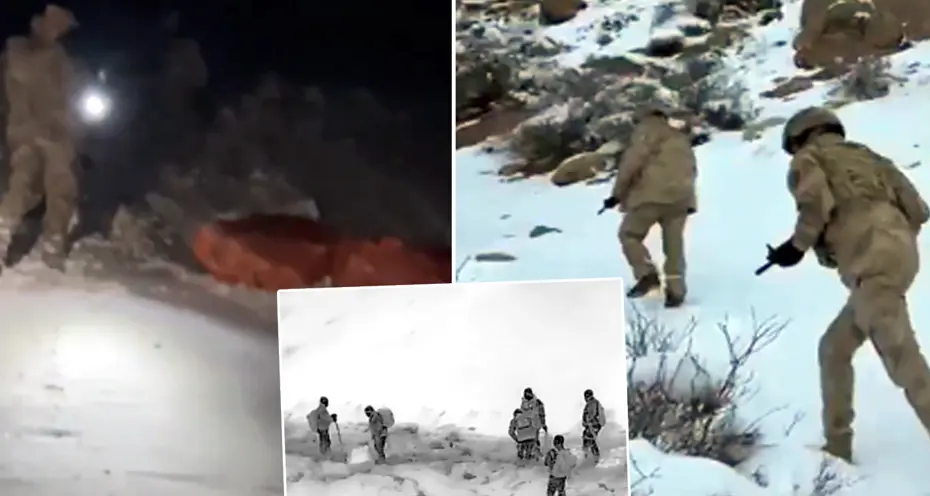 Hakkari kırsalında operasyon. 860 kilogram uyuşturucu ele geçirildi