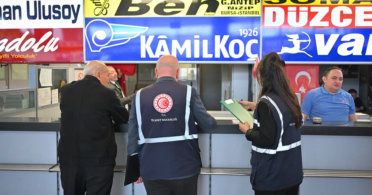 Bayram öncesi hal, otogar ve marketlerde fiyat denetimi