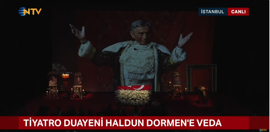 Tiyatro duayeni Haldun Dormen'e veda. "Onun ışığı hiçbir zaman sönmeyecek" 