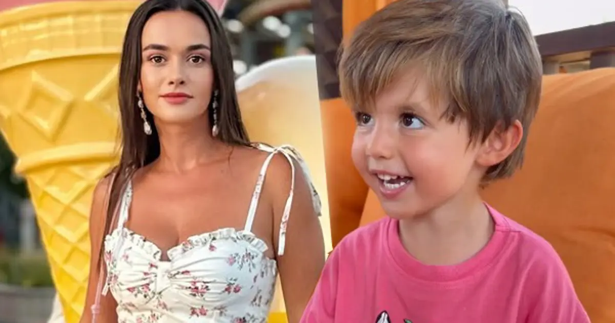 Hande Soral oğlu Ali'yi paylaştı: İki gözümün çiçeği