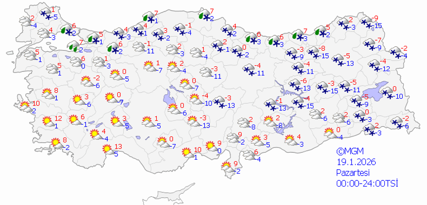 Sıcaklık 4 derece birden düşecek. Kar İstanbul'a dönüyor 2 Sıcaklık 4 derece birden düşecek. Kar İstanbul'a dönüyor 2
