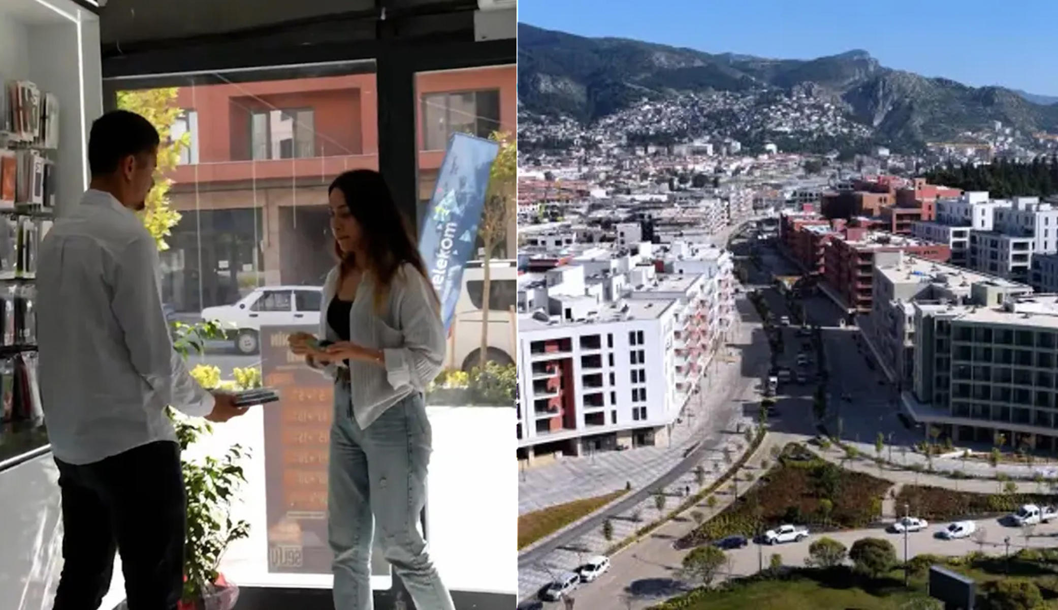 Bakan Kurum’dan Hatay paylaşımı. "Açılan kepenkler yeniden başlayan hayatın sesi"