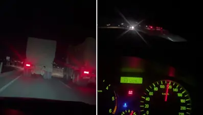 120'yle gitti, hafriyat kamyonlarına yetişemedi