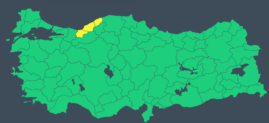 Haber: Tüm yurtta hava sıcaklıkları mevsim normalleri seviyesine düştü.