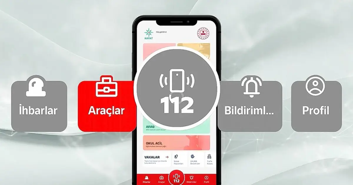 HAYAT 112 Acil mobil uygulaması 600 binden fazla indirme sayısına ulaştı