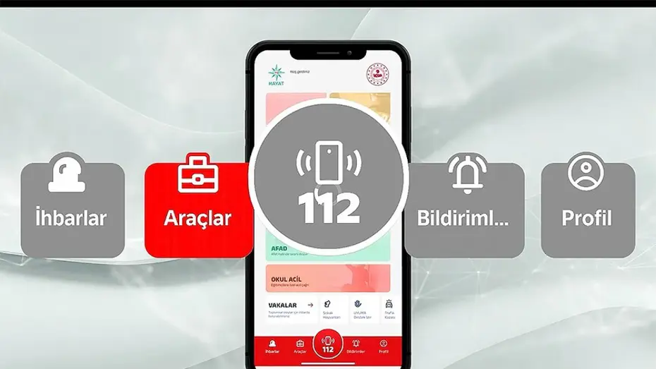HAYAT 112 Acil mobil uygulaması 600 binden fazla indirme sayısına ulaştı