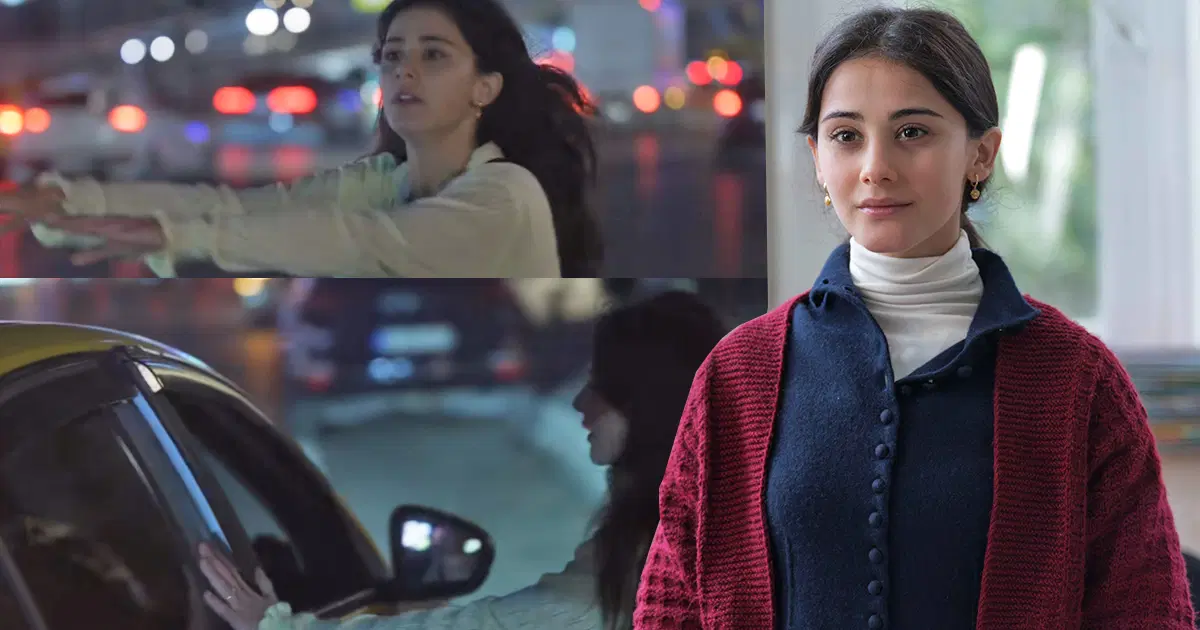 Helin Kandemir sette yanlış taksiye bindi. "Zincirlikuyu turu yaptığım kamera arkası"