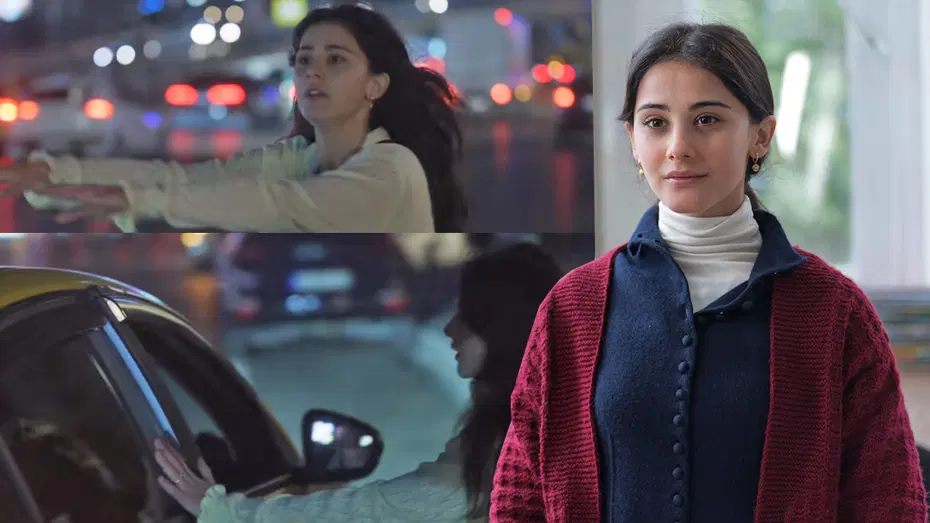 Helin Kandemir sette yanlış taksiye bindi. 