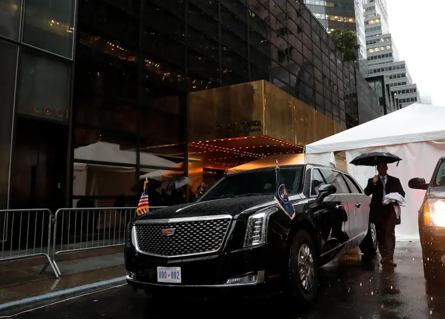 Trump’ın 1,5 milyon dolarlık''canavar'' aracı depoyu Ankara'da doldurdu. 2