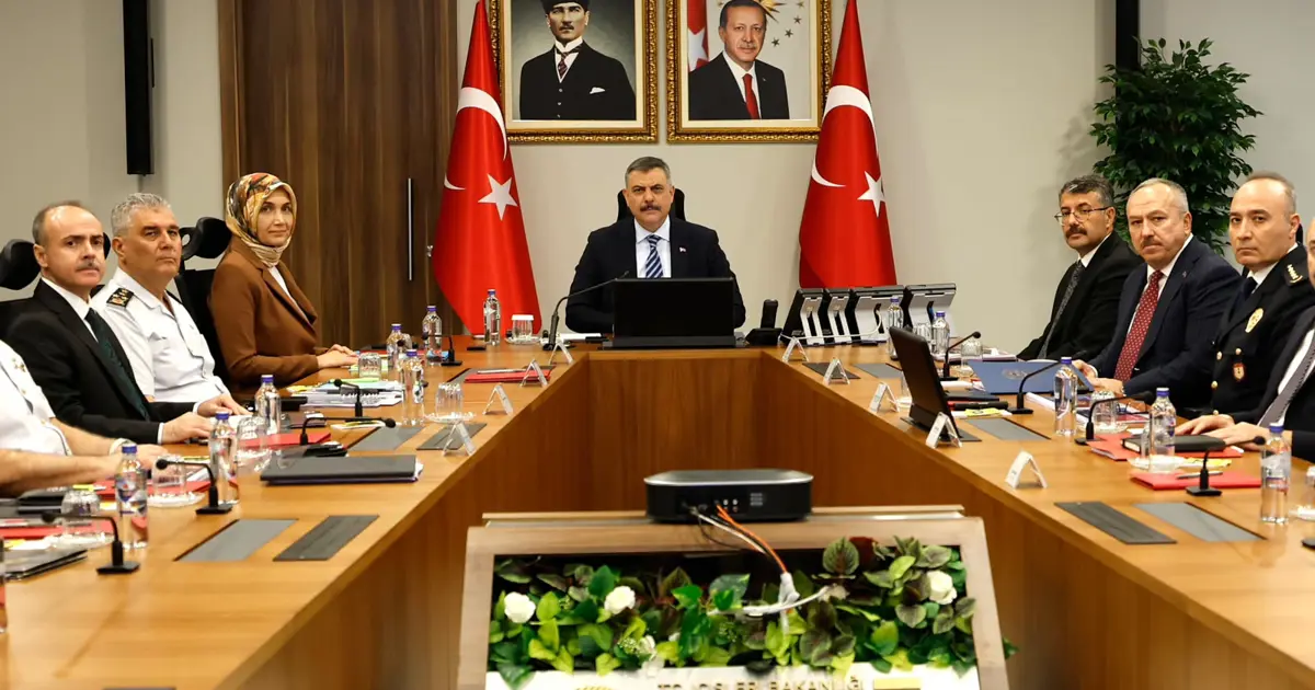 Organize suçla mücadele toplantısı. İçişleri Bakanı Çiftçi: Hiçbir suç yapılanmasına alan bırakmayacağız