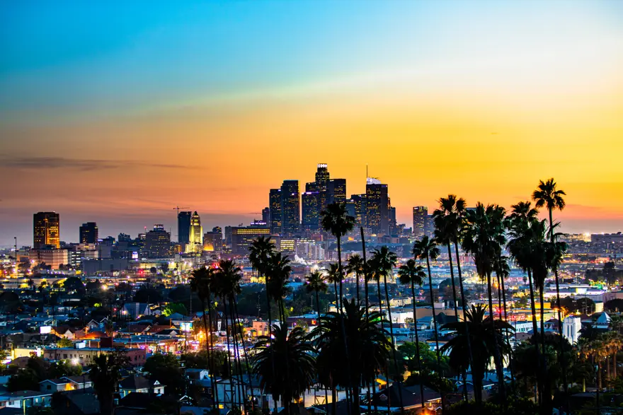 12. Los Angeles, Kaliforniya 11