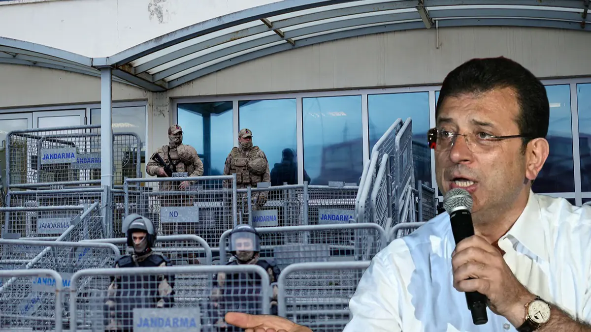 İBB davasında 47'nci duruşma. İmamoğlu arkadan itildiğini id