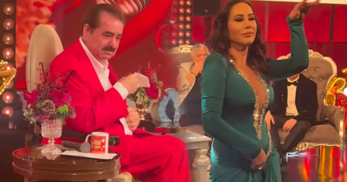 İbo Show Yılbaşı Özel'de sürpriz konuklar. Asena ile İbrahim Tatlıses seneler sonra buluştu