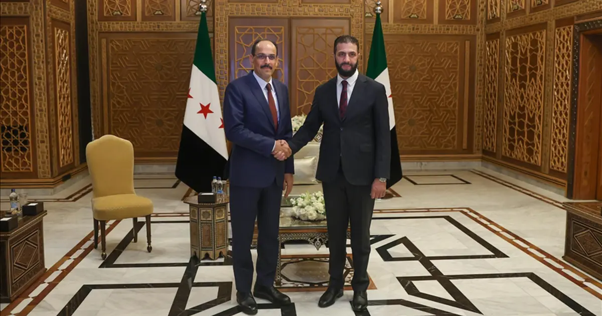 MİT Başkanı İbrahim Kalın Şam'da
