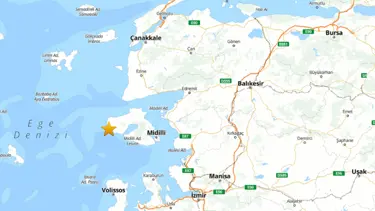 Ege'de 3.5 büyüklüğünde deprem