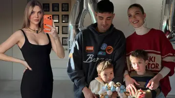 İdo Tatlıses'in eşi Yasemin Şefkatli ve oğlu Ayel merdivenden düştü. "Görünmez kaza işte"