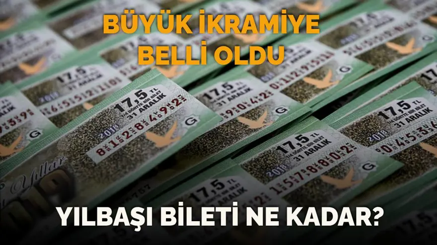 Milli Piyango yılbaşı büyük ikramiyesi 2026 ne kadar? Çeyrek, yarım ve tam bilet fiyatları 
 