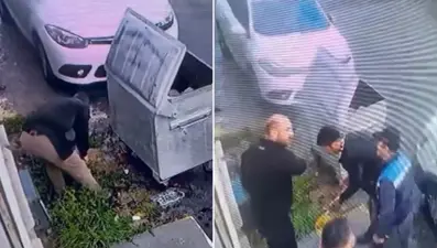 Önce boruyu kesti, sonra tamire geldi