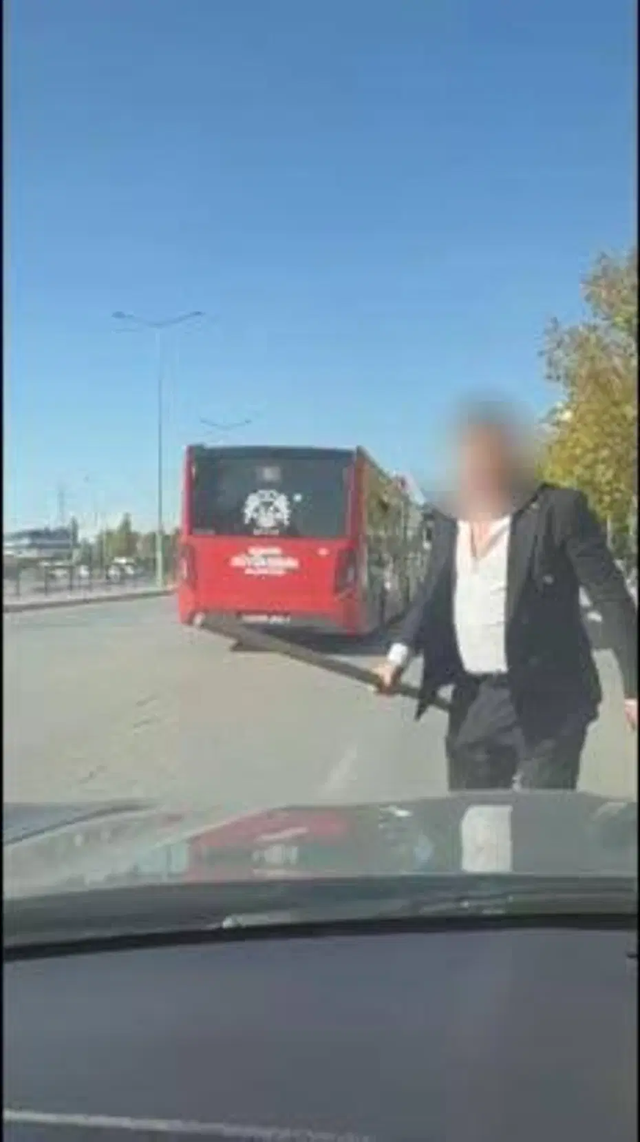Konya'da trafikte sürücüye sopayla saldıran şahsa 380 bin lira ceza