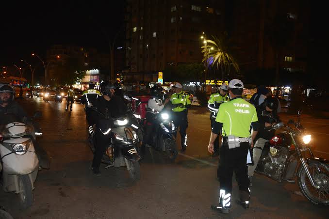 Gaziantep'te motosiklet denetimlerinde 11,6 milyon lira ceza