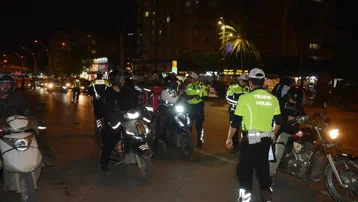 Gaziantep'te motosiklet denetimlerinde 11,6 milyon lira ceza