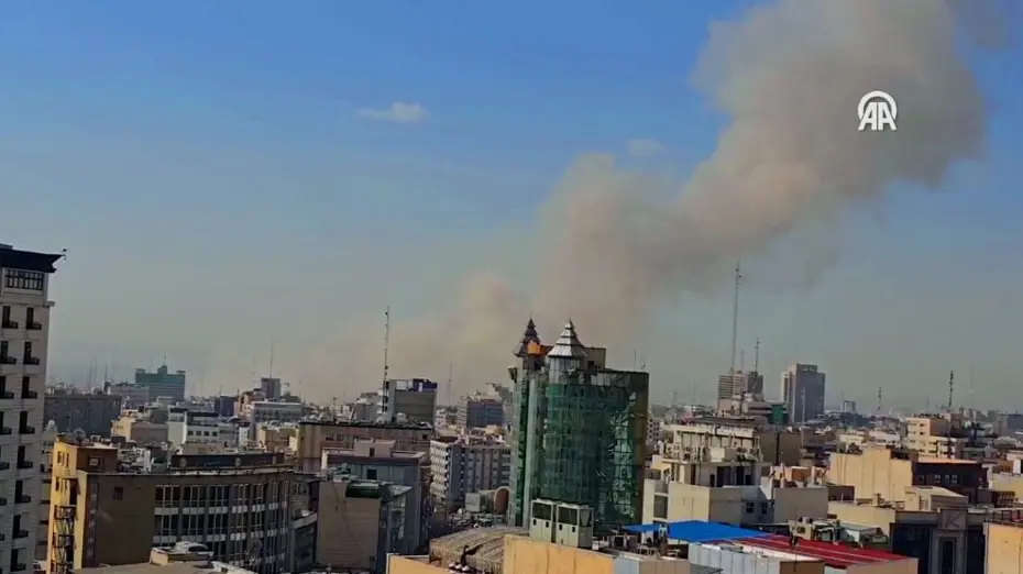 Tahran'da son durum: İsrail, İran'a saldırı başlattı! Başkentten dumanlar yükseliyor