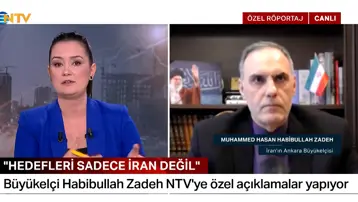İran'ın Ankara Büyükelçisi NTV'ye konuştu. "İsrail tüm bölge için tehdit"