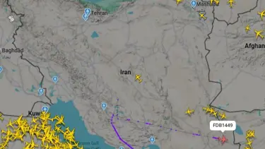  Havada panik yaşandı