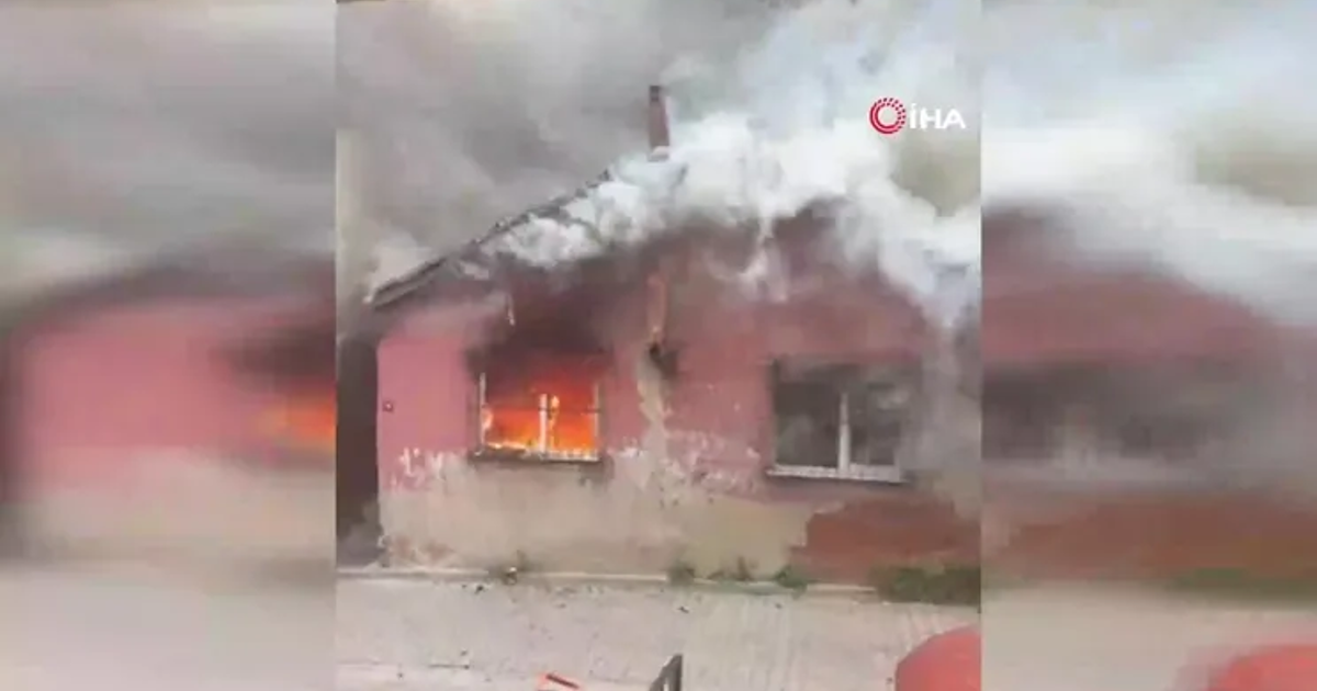 Gecekondu alevlere teslim oldu: 1 ölü