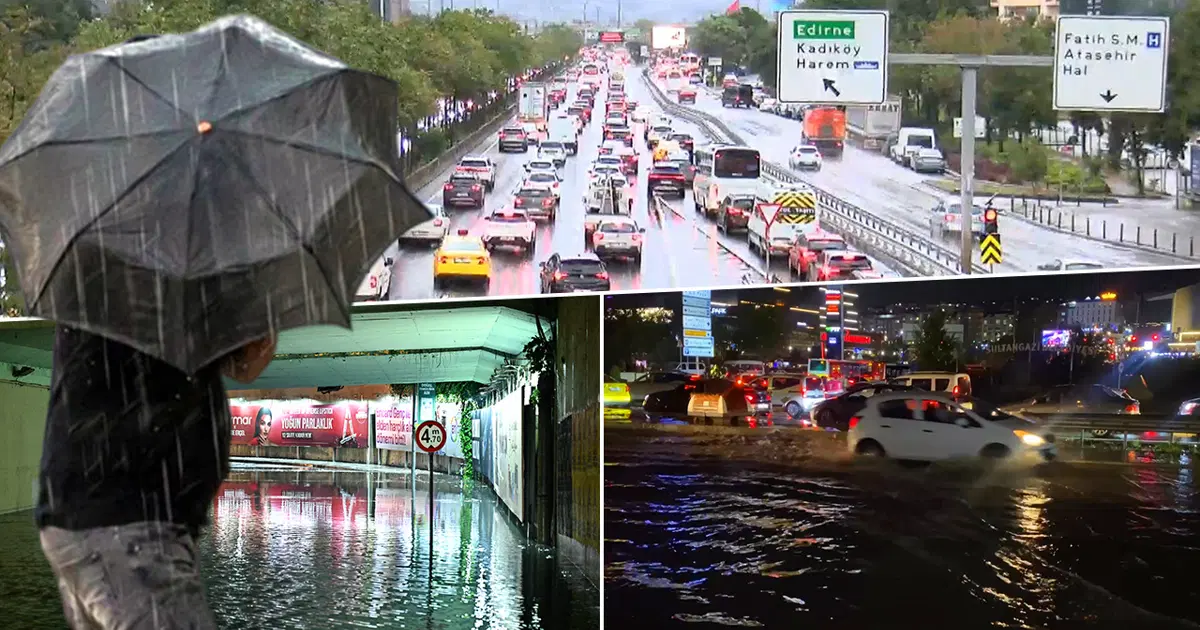 İstanbul'da yağmur daha bitmedi: Meteoroloji saat verdi, sağanak yeniden şiddetlenecek